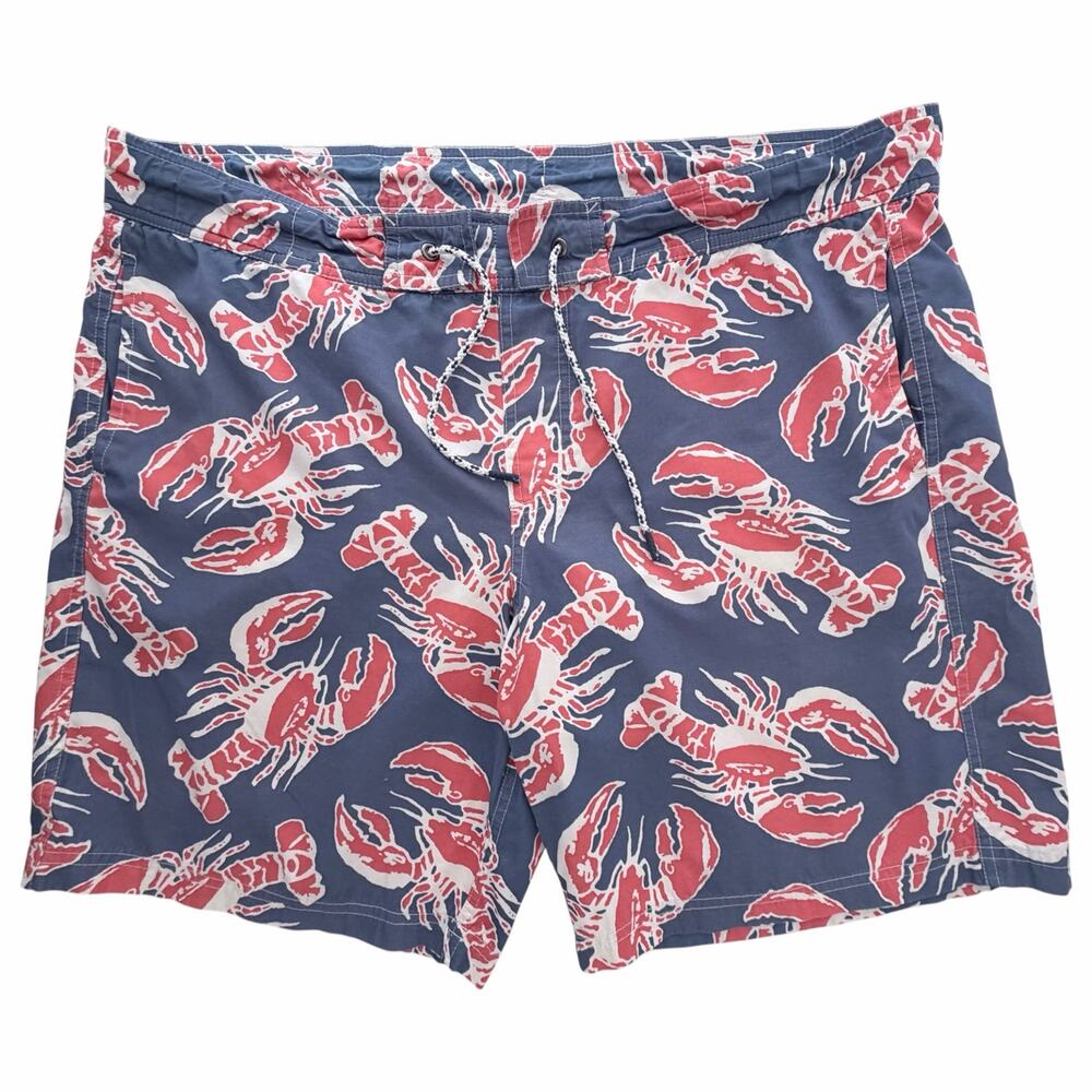 L.L.Bean Lobster Swim Trunks Mens Large